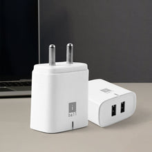 iBall Dual USB Wall Charger 5V/3.1A – High - Speed Dual Port Fast Charging (1 Pc) - justgrabit.in | Just Grab It
