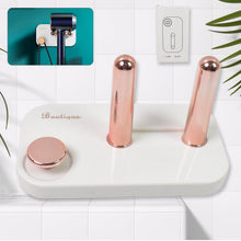 Hair Dryer Wall Mount, Self Adhesive Hair Dryer Holder (1 Pc) - justgrabit.in | Just Grab It