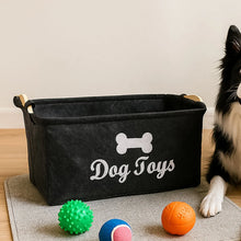 Pet Toy Storage Basket - ( 39 × 29 × 17 cm / 1 Pc) - justgrabit.in | Just Grab It