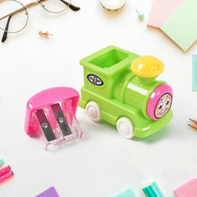 Train Double Hole Pencil Sharpener (1 Pc) - justgrabit.in | Just Grab It