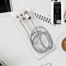 3 in 1 Magnetic Multi Charging Cable (1 Pc) - justgrabit.in | Just Grab It