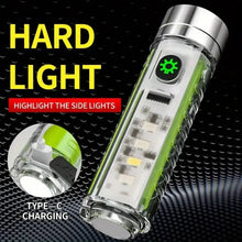 Pattern Flashlight USB Flashlight Rechargeable LED Torch Light (1 Pc) - Justgrabit Inc.