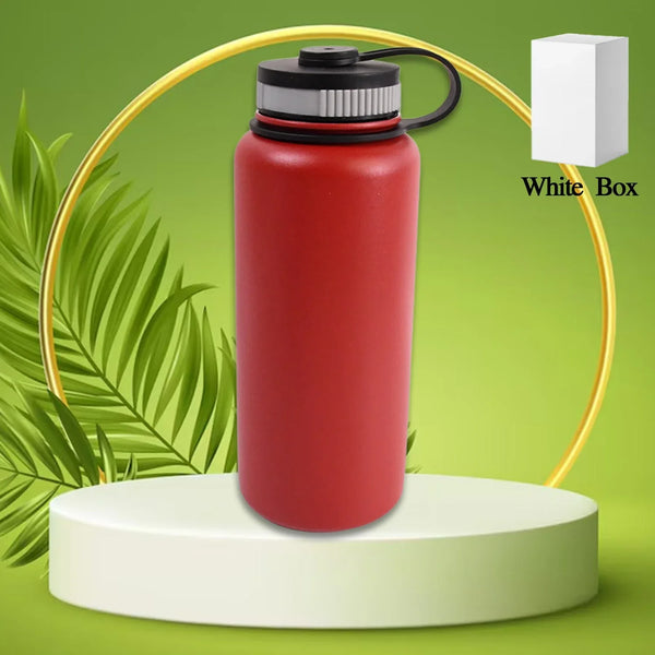 Stainless Steel Double Wall Vacuum - Insulated Drink Water Bottle (1000 ML / Mix Color) - Justgrabit Inc.