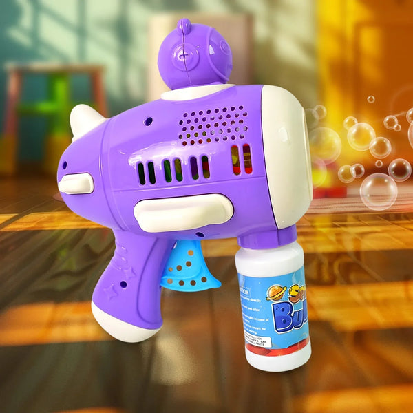 Space Bubble Gun Toy For Kids (with Solution) - Justgrabit Inc.