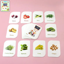 Kidkraft 32 - Piece Educational Vegetable Flash Cards Set - Justgrabit Inc.