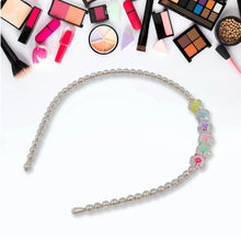 Hair Accessories Metal Handmade Colorful beads With Pearls Fancy Party Hairband (1 Pc / Mix Design), Hair accessories - justgrabit.in | Just Grab It