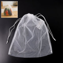 Reusable Transparent Drawstring Mesh Storage Bag (1 Pc) - justgrabit.in | Just Grab It