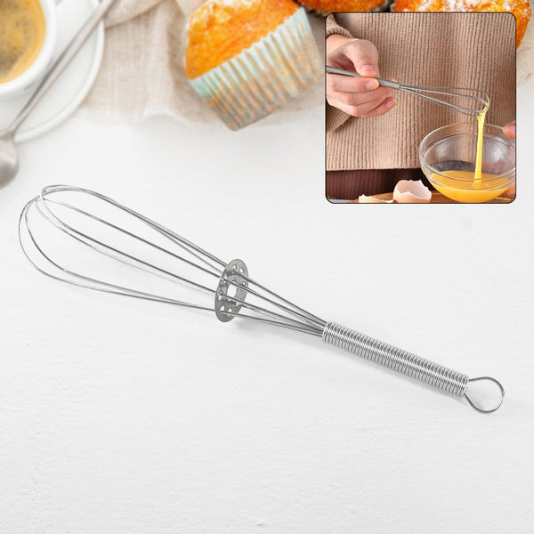 Kitchen Whisk, Stainless Steel Kitchen Tool (1 Pc / 16 cm) - justgrabit.in | Just Grab It