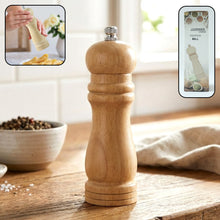Classic Wooden Manual Pepper Grinding Mill (1 Pc) - justgrabit.in | Just Grab It
