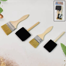 Paint Brush for Wall Painting & Foam Brush Painting Sponge Tool (4 Pcs Set) - justgrabit.in | Just Grab It