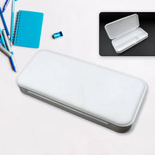 Multipurpose White Compass Pencil Box | 3 - Compartment School Case | Ideal Birthday Gift for Kids - justgrabit.in | Just Grab It