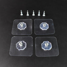 Self Adhesive Hooks Sticker | Screw Nut and Bolt Type (4 Pcs Set) - justgrabit.in | Just Grab It