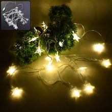 USB Powered 20 LED Decorative Star String Fairy Lights - Justgrabit Inc.
