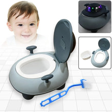 BABY PORTABLE LIGHTING & MUSIC TOILET, BABY POTTY TRAINING SEAT BABY POTTY CHAIR FOR TODDLER BOYS GIRLS POTTY SEAT FOR 1+ YEAR CHILD - justgrabit.in | Just Grab It