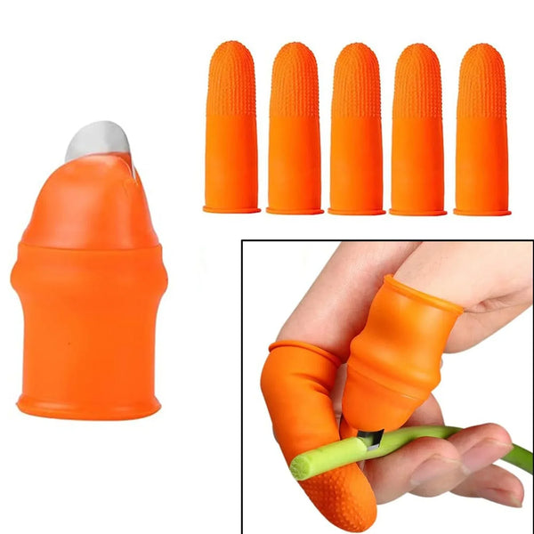Thumb Knife 4 Finger Cutter Kitchen Knife Set (Set of 1) - justgrabit.in | Just Grab It