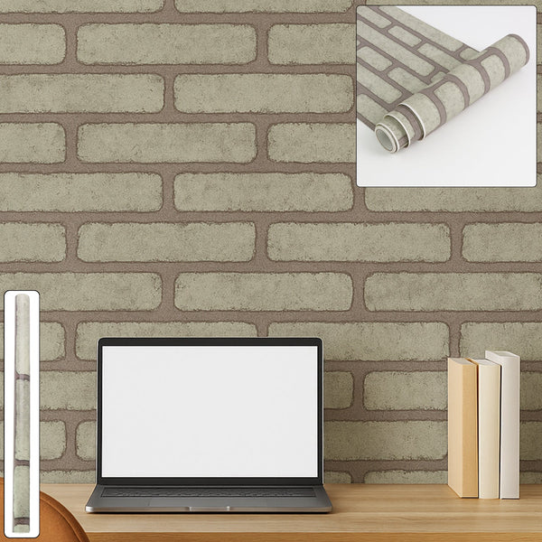 Self - Adhesive Waterproof Wallpaper Roll 45 cm x 1 m - (1 Pc) - justgrabit.in | Just Grab It