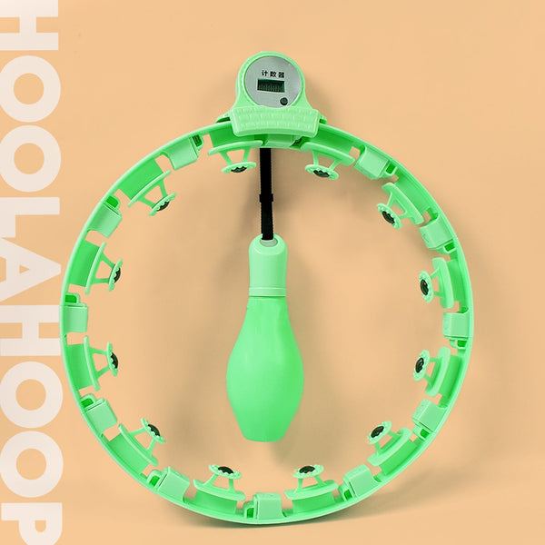Smart Hula Hoops with Spinning Ball and Intelligent Counter (1 Pc) - justgrabit.in | Just Grab It