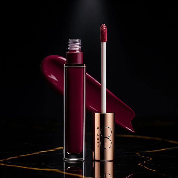OG Beauty Vintage Wine Moisture Lock Liquid Lipstick (4.5 ML / 1 Pc) - Justgrabit Inc.