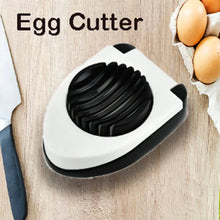 Oval Shape Plastic Multi Purpose Egg Cutter / Slicer with Stainless Steel Wires - Justgrabit Inc.
