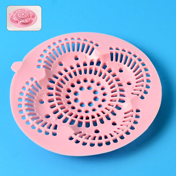 Multipurpose Silicone Sink Drain Hair Catcher and Filter Cover (1 Pc) - justgrabit.in | Just Grab It