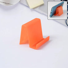 Durable Plastic Mobile Phone Stand with Angled Support (1 Pc / Mix Color) - Justgrabit Inc.