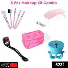 5pc Makeup tools kit for girls and women - Justgrabit Inc.