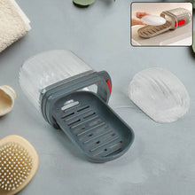Multipurpose Soap Box Holder with Transparent Dust - Proof Lid ,Sabudani (1 Pc) - Justgrabit Inc.