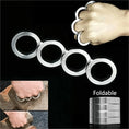Portable 4 Finger Ring Unique Rotating Folding Ring (1 Set) - justgrabit.in | Just Grab It