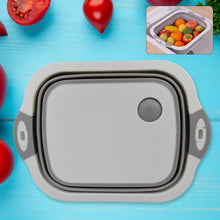 Collapsible Cutting Board with Dish Tub Basket - Justgrabit Inc.