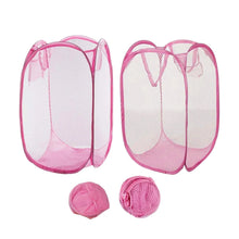 Laundry Baskets Mesh Laundry Bag (2 Pc Set) - justgrabit.in | Just Grab It