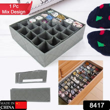Folding Removable Tie Necktie Sock,Handkerchiefs, Ties, Belts and Underwear Storage Boxes, Easy Assemble Lightweight Folding for Home Daily Use (1 Pc Mix Design) - Justgrabit Inc.