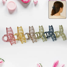 Plastic Hair Clamp Grip, Simple Matte Hair Barrette Clamp (1 Pc) - Justgrabit Inc.