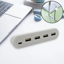 4in1 hub is USB For Pen drive, Mouse, Keyboards, Camera, Mobile, Tablet, PC, Laptop, TV, Study table, CHARGING Extension HUB Portable (1 pc) - Justgrabit Inc.