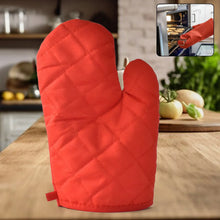 Heat Resistant Non - Slip Oven Mitts / Gloves (1pc) - Justgrabit Inc.
