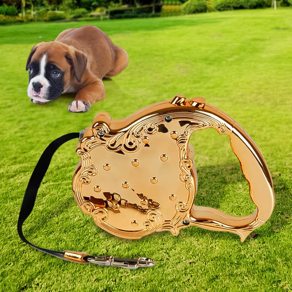 Retractable Telescopic Belt Rope Cat Golden Traction (3M Approx / 1 pc) - justgrabit.in | Just Grab It