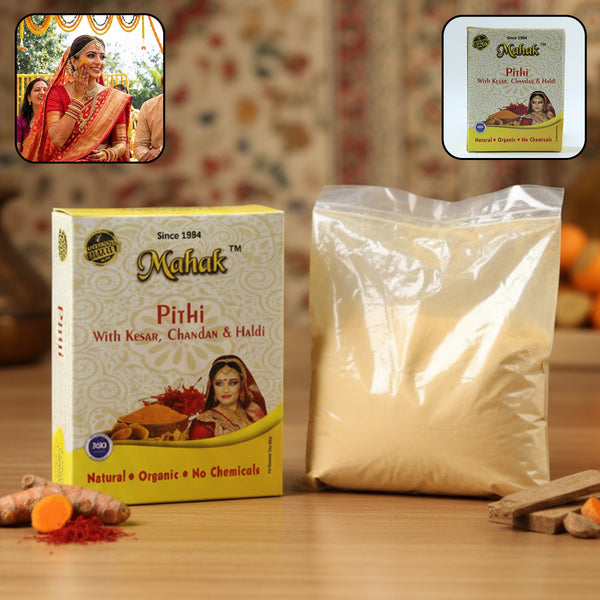 Traditional Face and Body Mahak Pithi – 40 gm - justgrabit.in | Just Grab It