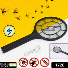 Rechargeable Electric Mosquito Killer Racket with Cable - justgrabit.in | Just Grab It