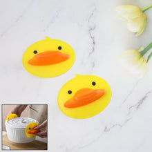 Cute Duck Shape Silicone Hot Pot Holder (2 Pc) - justgrabit.in | Just Grab It