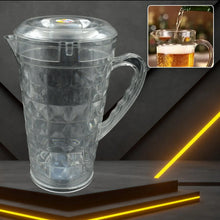 Mocktail Pet Jug Plastic Jug With lid, Drinking Beverage Jag, Transparent Tableware Reusable BPA Free, Plastic Water jug for Home use, Perfect for Home, Restaurants - Justgrabit Inc.