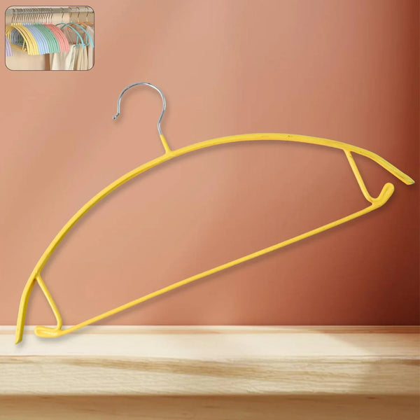 Premium Heavy Duty Multipurpose Clothes Hanger Metal Hook Cloth Hanger (1 Pc) - justgrabit.in | Just Grab It
