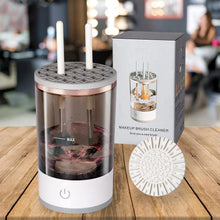 Automatic Makeup Brush Cleaner Fast Electric Brush Cleaner Hand Free Machine Super Clean Brush Washer & Brushes Organizer Tool (1 Pc) - Justgrabit Inc.