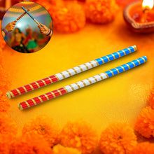 Traditional Decorative Dandiya Sticks Pair for Navratri, Garba (2 Pc) - justgrabit.in | Just Grab It