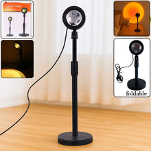 Multi Colors Sunset Lamp, Sunset Projection Lamp LED Night Lights - Justgrabit Inc.
