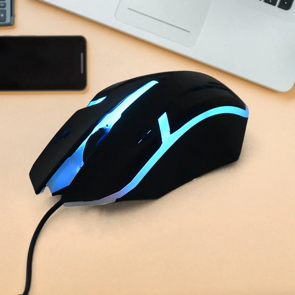 Computer / Laptop USB Wired Optical Mouse (1 Pc) - justgrabit.in | Just Grab It