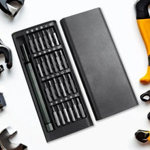 Aluminium 24 in 1 Precision Screwdriver Set, Screwdriver Tool Set (24 Pcs Set) - justgrabit.in | Just Grab It