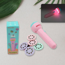 Mini Slide Projector for Kids with 6 Slide and Animated Pattern, Flashlight Torch for Kids, Projector Torch, Educational Learning Toy, Education Learning For Girls & boy - justgrabit.in | Just Grab It