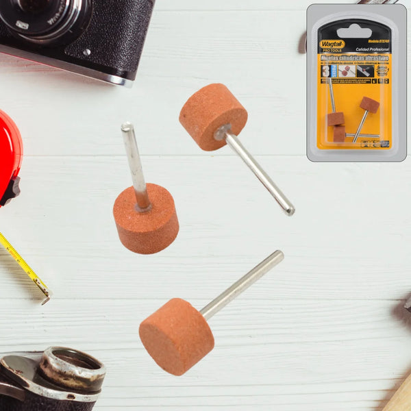 Wool Felt Polishing Buffing Wheels, Wool Felt Mounted Polishing Bits (3 Pcs Set) - Justgrabit Inc.