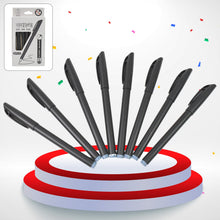 Writing Black Gel Pen for School Stationery Gift for Kids (8 Pcs set) - justgrabit.in | Just Grab It