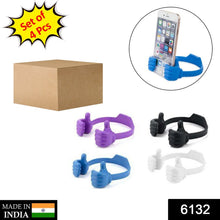 4 Pc Hand Shape Mobile Stand used in all kinds of places including household and offices as a mobile supporting stand. - Justgrabit Inc.