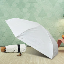 3 - Fold Sun & Rain Protective Solid Foldable Umbrella, (1 Pc) - Justgrabit Inc.
